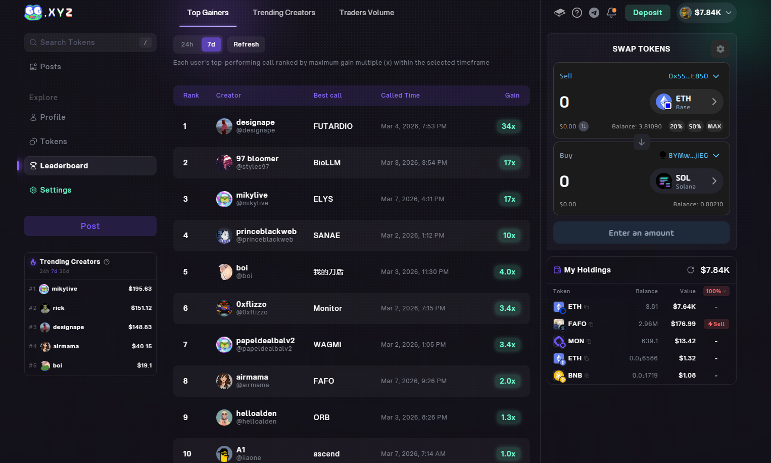 Build reputation in public. app preview